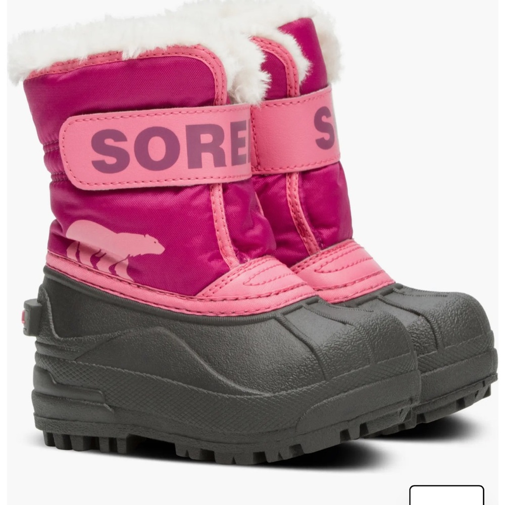 NWOT Sorel Kids' Snow Commander Insulated Waterproof Boot